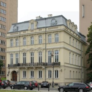 Warszawa Pałac Janaszów Czackich prace konserwatorskie elementów kamiennych